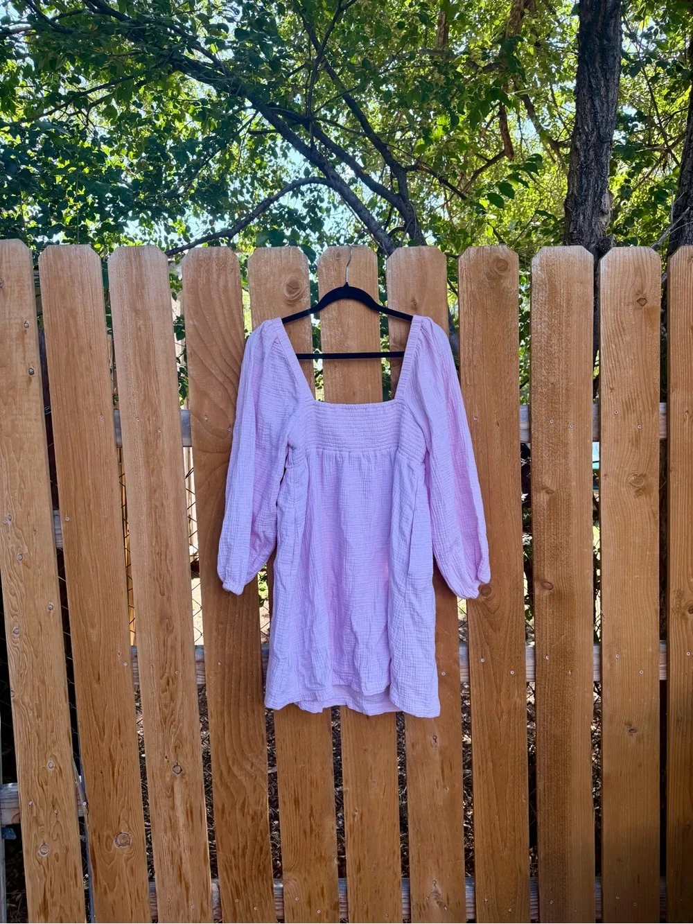 J. Crew Pink Babydoll Dress
